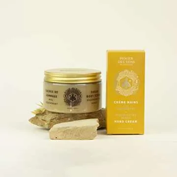 Panier des Sens - Hand Cream for Dry Cracked Hands - Hand Lotion with Honey & Shea Butter - Vitamin E Skin Moisturizer with 97% Natural Ingredients - Made in France, 2.5 fl oz
