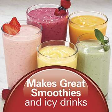 Hamilton Beach Personal Blender for Smoothies and Shakes