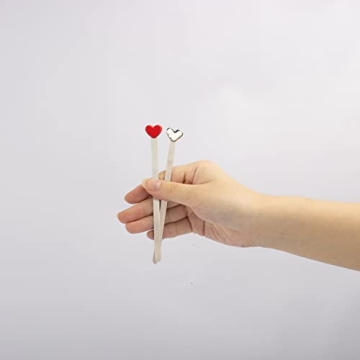 Wowagoga Heart-Shaped Bookmark Set for Book Lovers