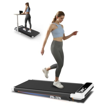 JURITS Walking Pad for Home Office Use, 2 in 1 Treadmill