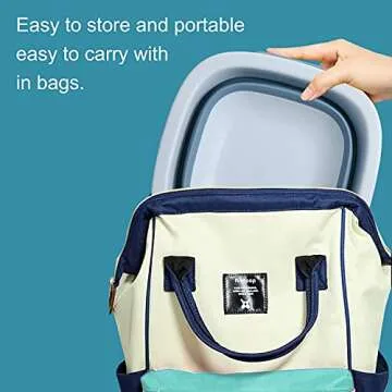 Babyhood Portable Collapsible Wash Basin for Any Parent
