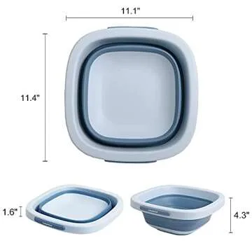 Babyhood Portable Collapsible Wash Basin for Any Parent