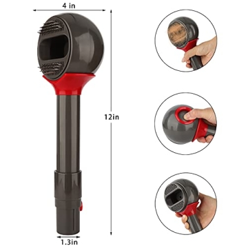 Fullclean Pet Grooming Tool for Dyson Vacuums - Gentle Care for Dogs