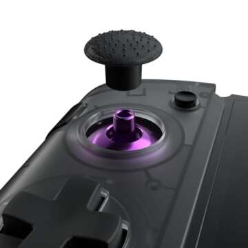 CRKD Nitro Deck+ with HDMI Adapter - Handheld Pro Controller for Nintendo Switch & OLED Model - TV Dockable - Programmable Sidekicks & Back Buttons - True Collection System (Clear Black Edition)