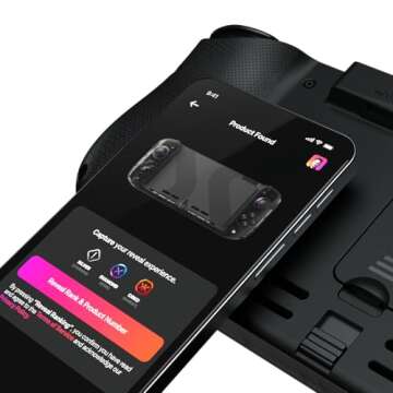 CRKD Nitro Deck+ with HDMI Adapter - Handheld Pro Controller for Nintendo Switch & OLED Model - TV Dockable - Programmable Sidekicks & Back Buttons - True Collection System (Clear Black Edition)