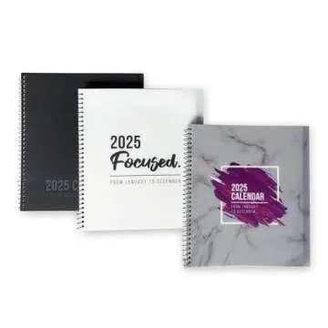 2025 Calendar Planner with To-Do Lists for Easy Organization