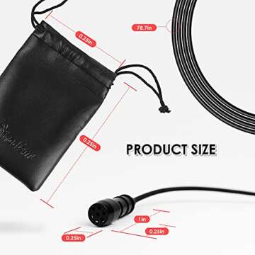 Lavalier Microphone for iPhone - Clip-On Audio Solution