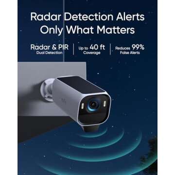 eufy Security eufyCam S3 Pro Add-on Camera, Solar Camera Outdoor Wireless, MaxColor Night Vision, 4K Security Camera with Solar Panel, Face Recognition AI, Expandable Local Storage (Renewed)