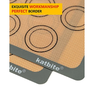 Macaron Silicone Baking Mats Set - Reusable & Nonstick