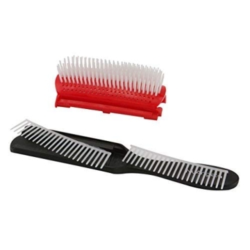 NuAngela 9 Rows Hair Brush For Easy Styling And Detangling