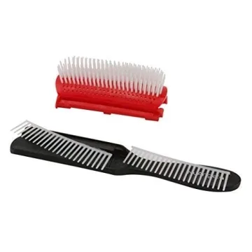 NuAngela 9 Rows Hair Brush For Easy Styling And Detangling