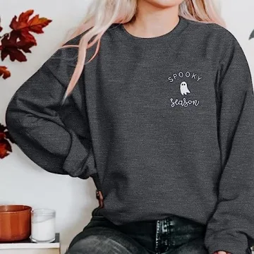 Stylish Lotucy Halloween Sweatshirt for Women - Cute & Comfy