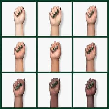 VENALISA Gel Nail Polish, 12ml Emerald Green Color Soak Off UV LED Nail Gel Polish Nail Art Starter Manicure Salon DIY at Home, 0.43 OZ