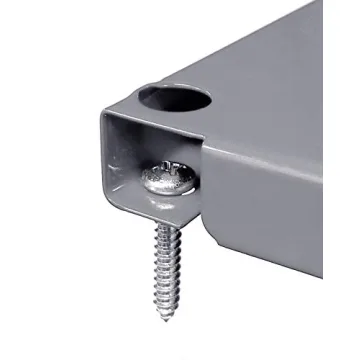 Wall Control Gray Metal Pegboard for Durable Storage Solutions