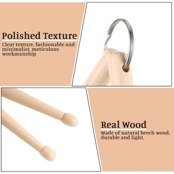 Mini Drumsticks Keychain - A Perfect Gift for Music Lovers