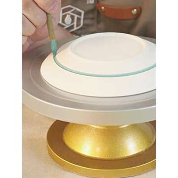 Pottery Sculpting Wheel - Perfect for Artists & Bakers