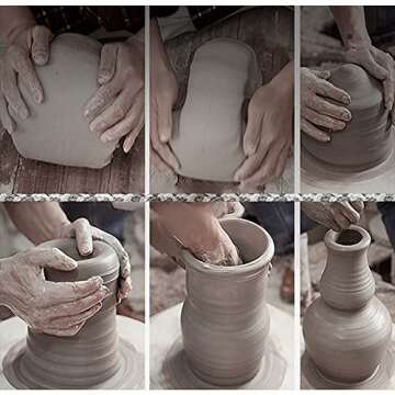 Pottery Sculpting Wheel - Perfect for Artists & Bakers