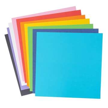 ColorBok 68126C Mega Paper Pad Mega Paper Pack, Primary, 12" x 12"