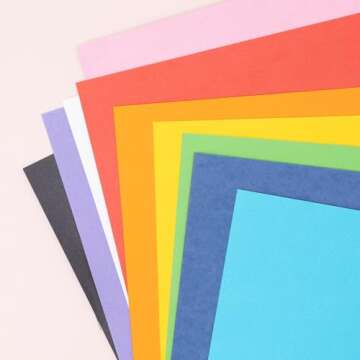 ColorBok 68126C Mega Paper Pad Mega Paper Pack, Primary, 12" x 12"
