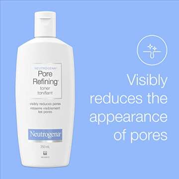 Neutrogena Pore Refining Toner, Alpha and Beta Hydroxy Formula, 8.5 Ounce
