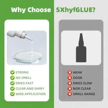 Jue-Fish Welding High-Strength Oily Glue - Ceramic Glue for Porcelain and Pottery Repair, Waterproof, No Smell, Temperature Resistant, for Shoes, Metal, Plastic, Wood, Leather, Glass, DIY, 2 Pack