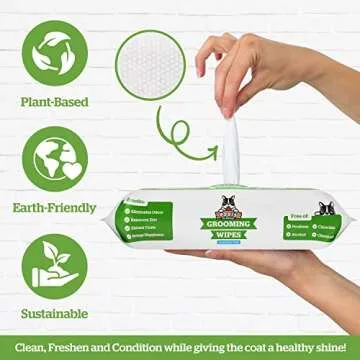 Pogi's Pads n' Wipes Bundle - 50 Large Sized Doggy Training Pads with Sticky Tabs (24 x 24 inches) and 100 Plant-Based, Hypoallergenic Pet Wipes for Dogs