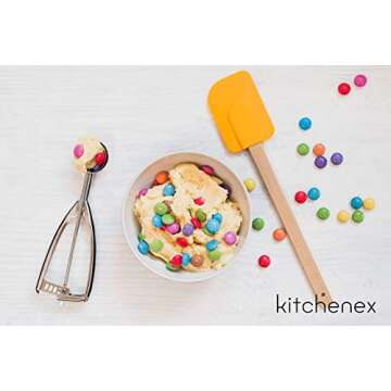 Kitchenex Ice Cream Scoop Set for All Desserts and More