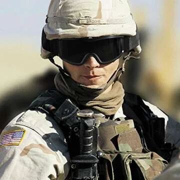 XaegisTac Tactical Airsoft Goggles with Anti-Fog Technology