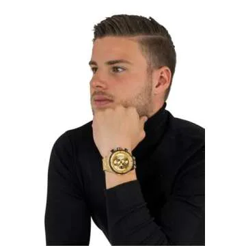 Invicta Men's 17205 Gold Tone Quartz Watch - Stylish & Durable