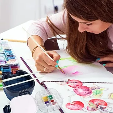 Airtight Paint Saver Box, 16-Well Compact Palette