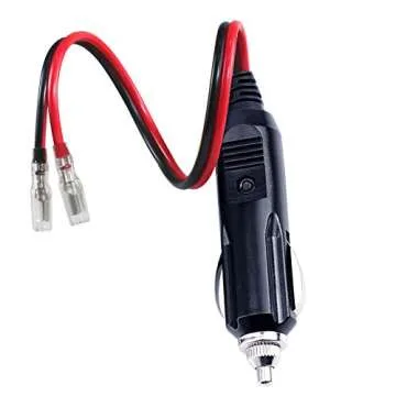 High-Quality 12V Cigarette Lighter Plug Set with LED Indicator