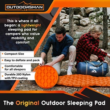 Outdoorsman Lab Ultralight Compact Sleeping Pad