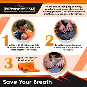 Outdoorsman Lab Ultralight Compact Sleeping Pad