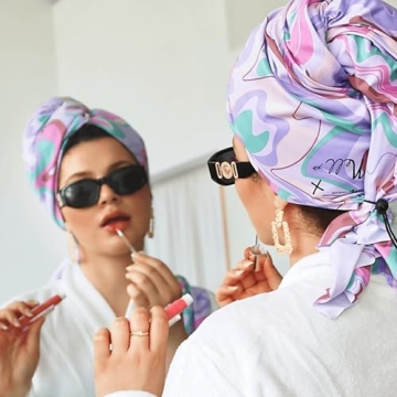 Microfiber Hair Towel Set for Perfect Curls and Volume