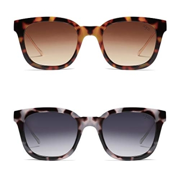 Stylish SOJOS Classic Square Polarized Sunglasses - UV400