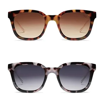 Stylish SOJOS Classic Square Polarized Sunglasses - UV400