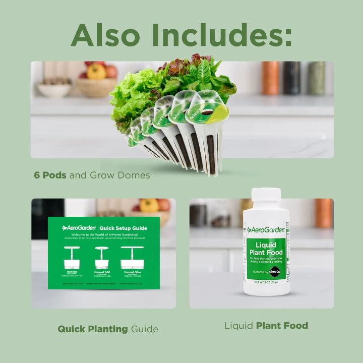 AeroGarden Harvest Hydroponic Indoor Garden Kit