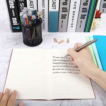 EOOUT 24pcs A5 Lined Journals for Note Taking