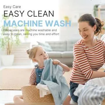 King Pillow Cases Set of 2 - Ultra Soft Hotel Quality Pillowcase Covers - Luxury Comfy Bedding for Women, Men, Kids and Teens - Machine Washable Pillow Protectors - 2 Pieces Set - King Size Dark Grey