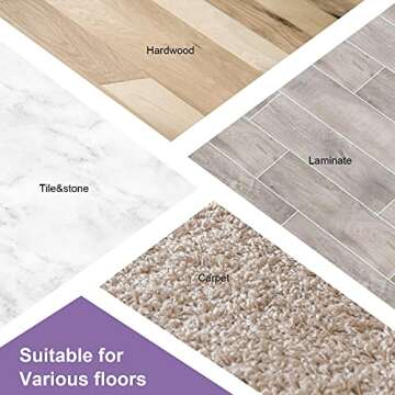 LIGHT 'N' EASY Steam Mop for Easy Cleaning on All Floors