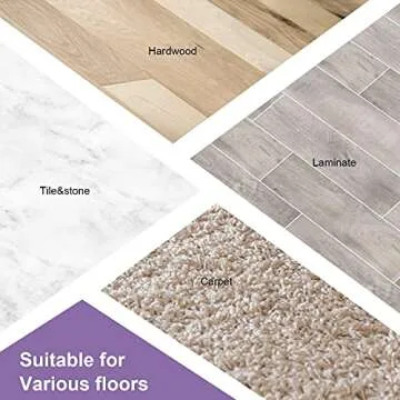 LIGHT 'N' EASY Steam Mop for Easy Cleaning on All Floors