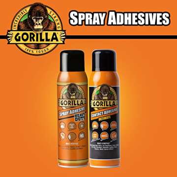 Gorilla Contact Adhesive Ultimate - 12.2oz Web Spray