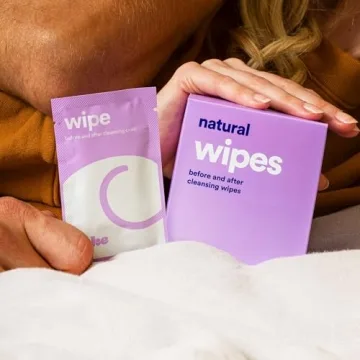 Hello Cake Sex Wipes - Organic Flushable Hygiene Wipes for Adults
