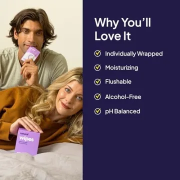 Hello Cake Sex Wipes - Organic Flushable Hygiene Wipes for Adults