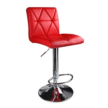 Leader Accessories Modern Adjustable Bar Stool Set of 2