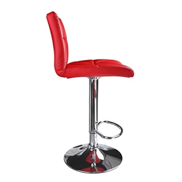 Leader Accessories Modern Adjustable Bar Stool Set of 2