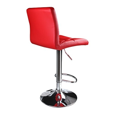 Leader Accessories Modern Adjustable Bar Stool Set of 2