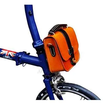 Trigo Adapter for Brompton Rear Bag Convert Your Favorite Bag 120x110mm