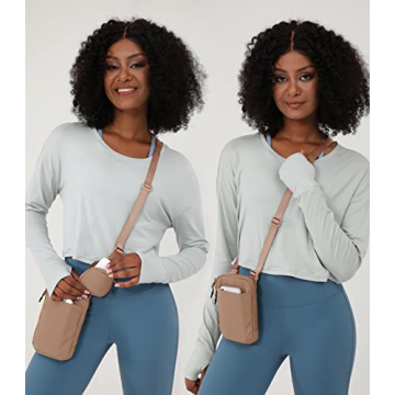 Versatile ODODOS Unisex Crossbody Bag for All Activities