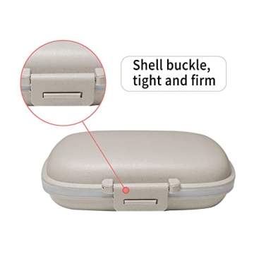 Versatile 8 Compartments Pill Organizer for Daily Use